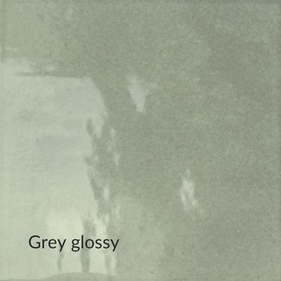 Grey glossy