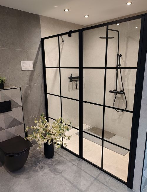 Store fliser 120x240 - perfekt til brusenichen