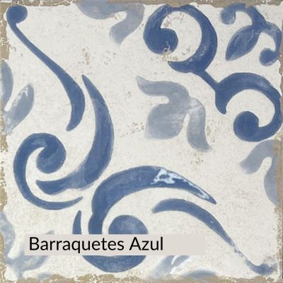 Barraquetes azul