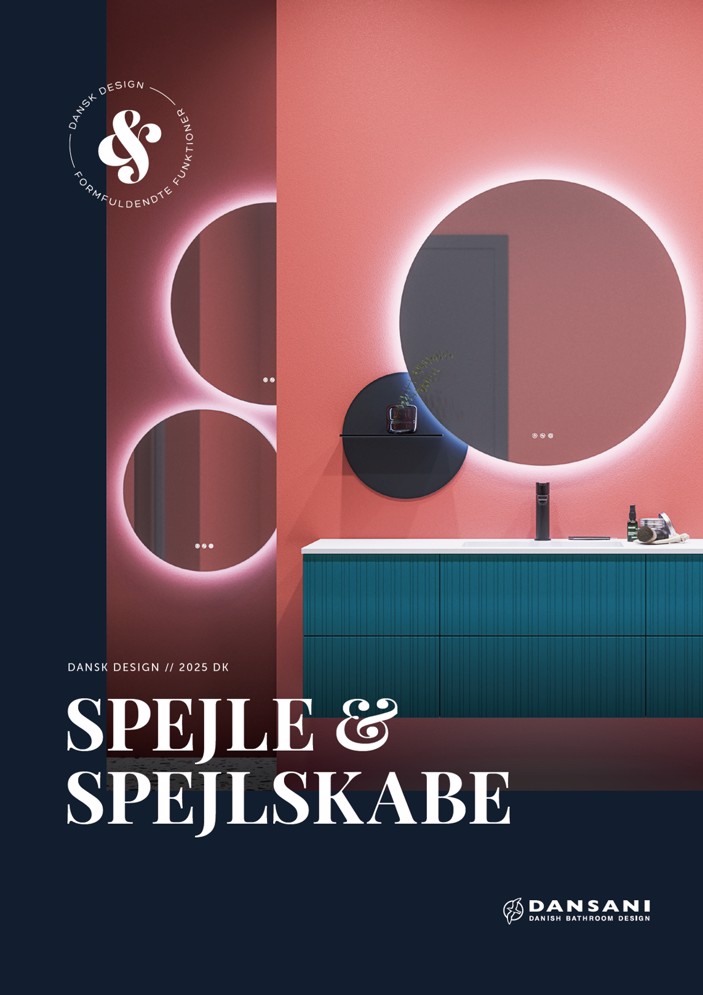 Dansani badeværelse indretning spejle