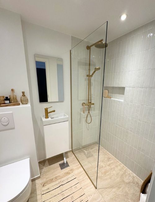 Københavner badeværelse inspiration - efter renovering