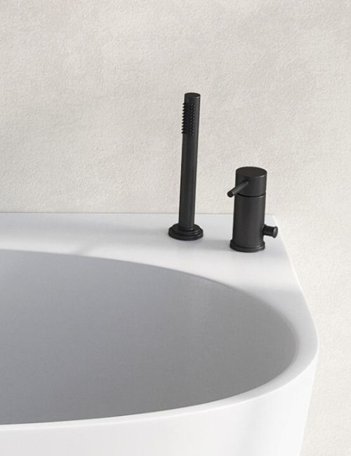 Kararmatur badeværelse