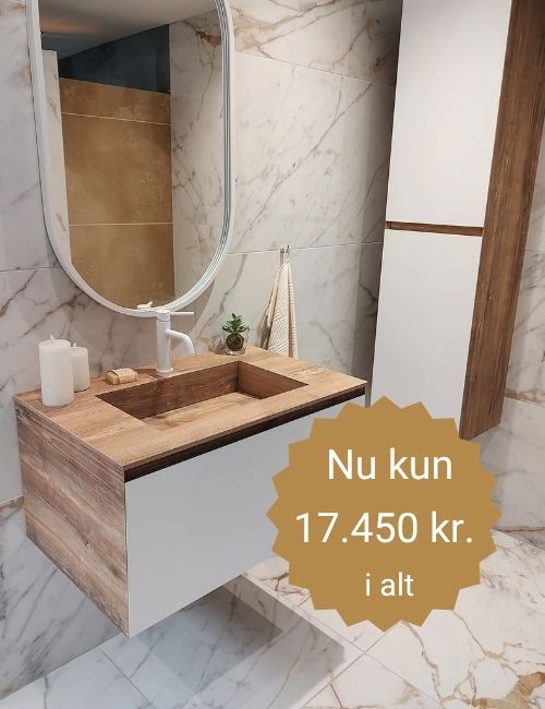 Billige badeværelsesmøbler