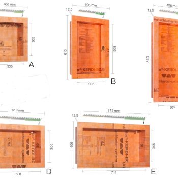 Brusehylde - kasse med lys